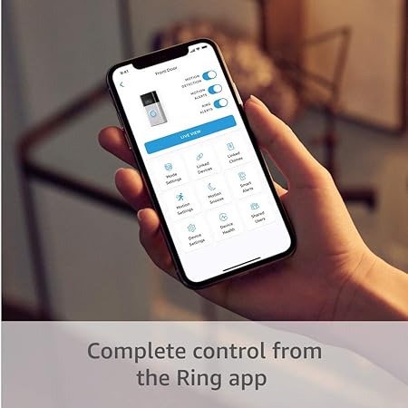 Ring Video Doorbell - 1080p HD video, improved motion detection