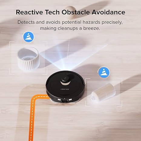 roborock Q Revo Robot Vacuum and Mop, Auto-Drying, Auto Mop Washing