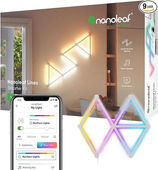 Nanoleaf Lines WiFi Smart RGBW 16M+ Color