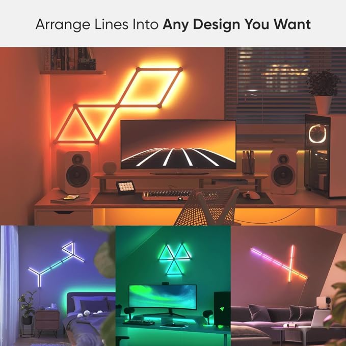 Nanoleaf Lines WiFi Smart RGBW 16M+ Color