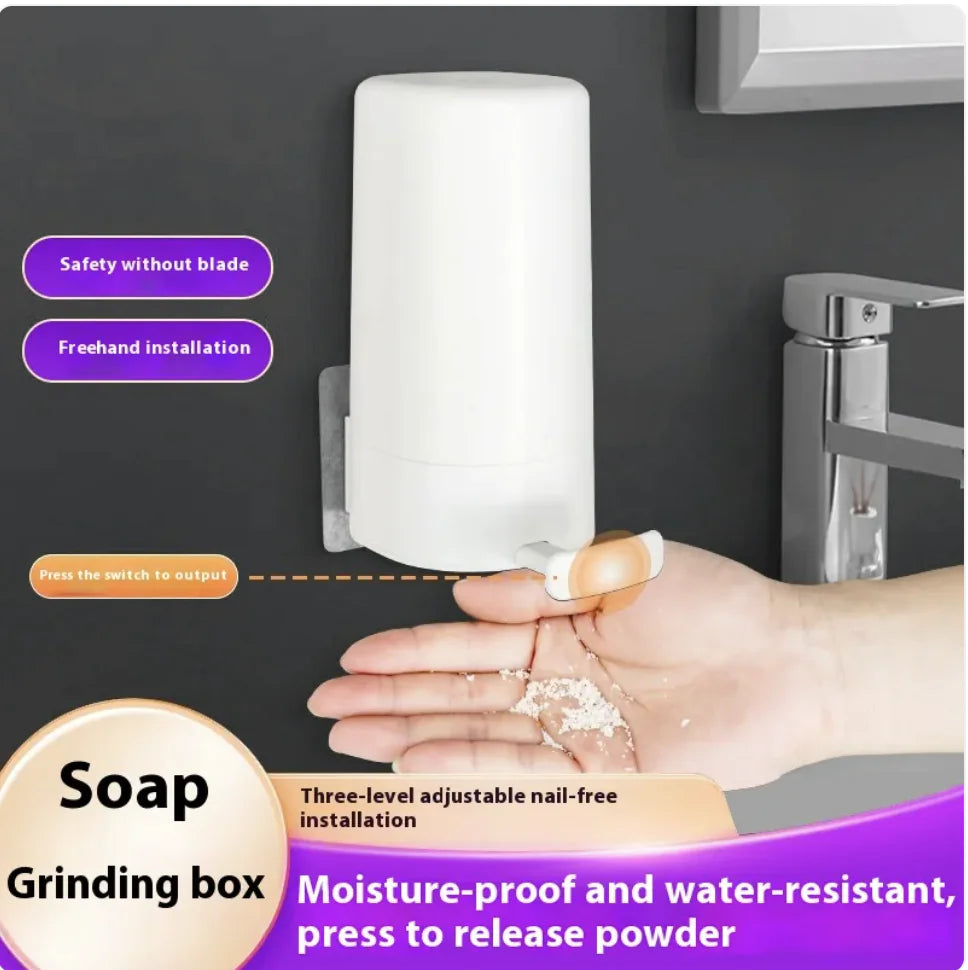 Punch-Free Soap Box with Cover